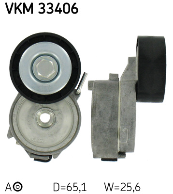 SKF VKM 33406 feszítőgörgő,...